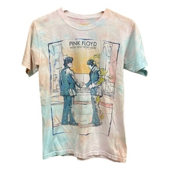 Pink Floyd Wish You Were Here Tie Dye Shirt Small - Picture 1 of 5